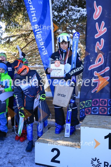 Prva tekma v smučanju Vzhodna regija U10-U12 Veleslalom 2026