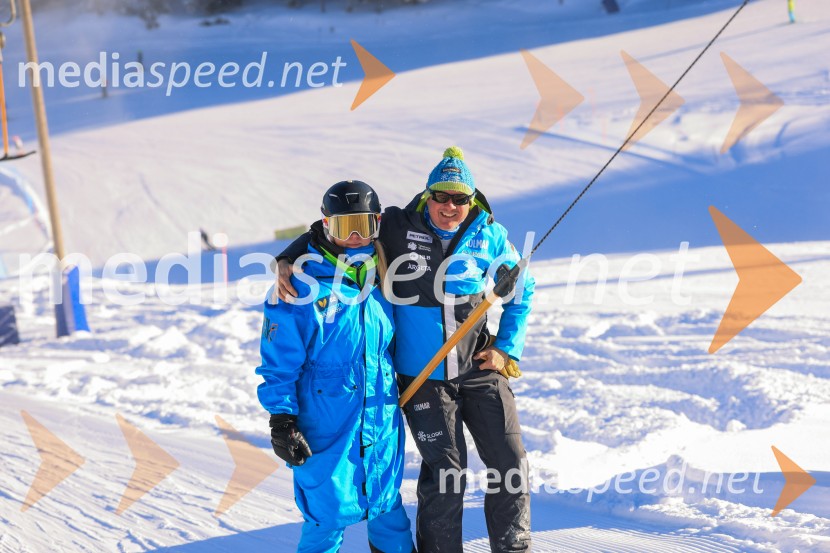  Anita Žerjav;  Igor IršičPrva tekma v smučanju Vzhodna regija U10-U12 Veleslalom 2026