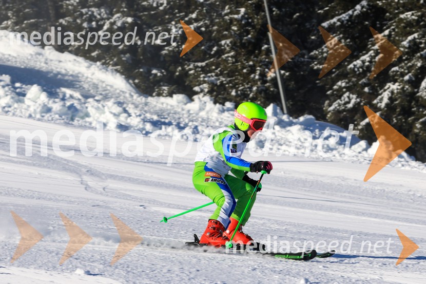 Prva tekma v smučanju Vzhodna regija U10-U12 Veleslalom 2026