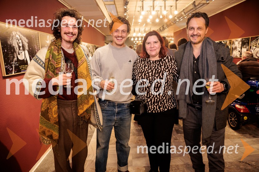  ... ;  ... ;  Teja Pelko, novinarka;  Blaž Setnikar, igralecBratovščina Sinjega galeba, Cankarjev dom