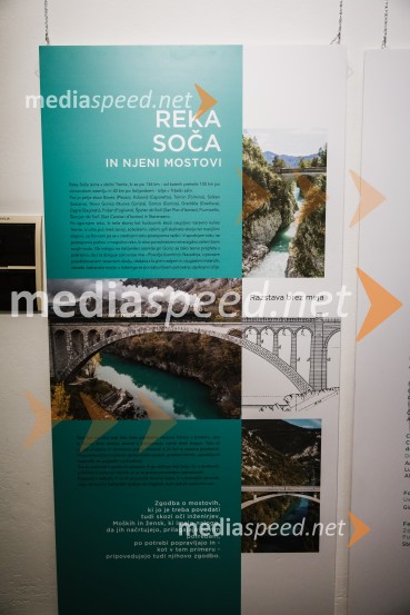 Reka Soča in njeni mostovi, razstava