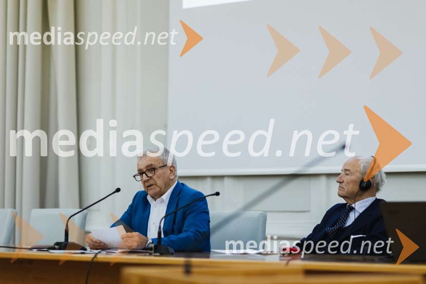  Tone Partljič, pisatelj;  Ivo Boscarol, podjetnik, generalni direktor Pipistrel d.o.o.Reka Soča in njeni mostovi, razstava