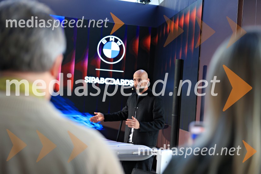  Miha Raušl, direktor marketinga, BMW group SlovenijaNovi BMW iX3 in BMW Sipaboard, slovenska predstavitev