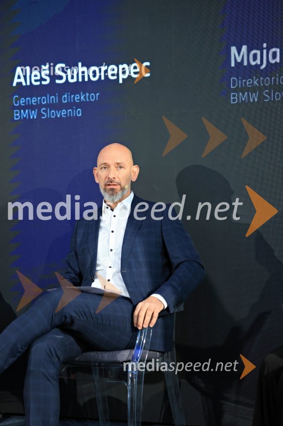  Aleš Suhorepec, generalni direktor, BMW SloveniaNovi BMW iX3 in BMW Sipaboard, slovenska predstavitev