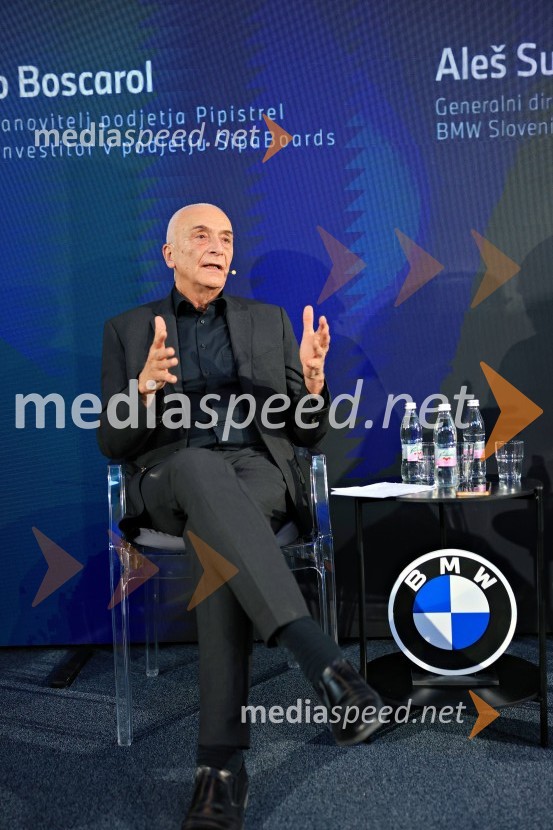  Ivo Boscarol, podjetnik, generalni direktor Pipistrel d.o.o.Novi BMW iX3 in BMW Sipaboard, slovenska predstavitev