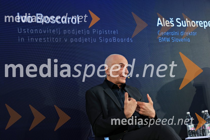  Ivo Boscarol, podjetnik, generalni direktor Pipistrel d.o.o.Novi BMW iX3 in BMW Sipaboard, slovenska predstavitev