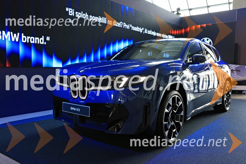 Novi BMW iX3 in BMW Sipaboard, slovenska predstavitev