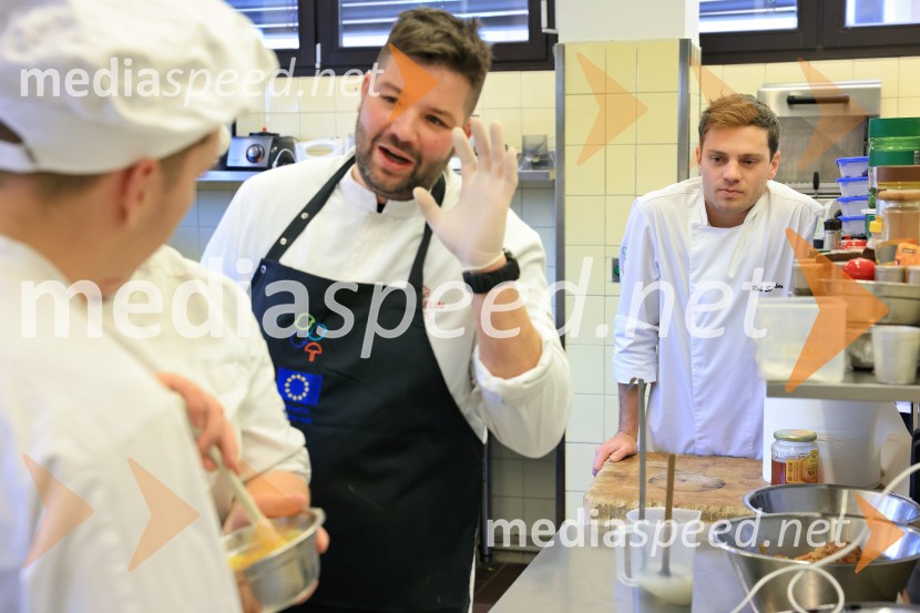 Michelinov chef Luka Košir navdušil, Srednja šola za gostinstvo in turizem