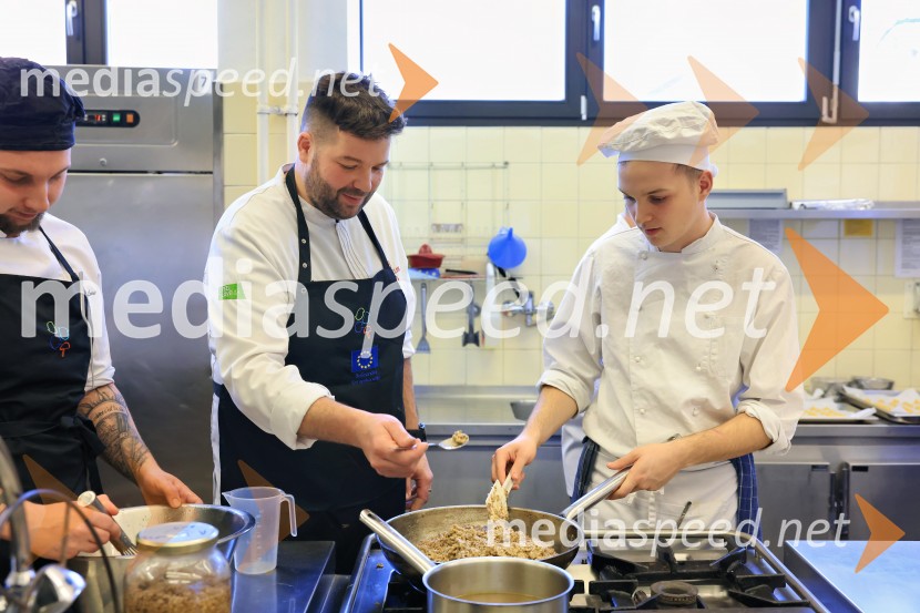 Michelinov chef Luka Košir navdušil, Srednja šola za gostinstvo in turizem
