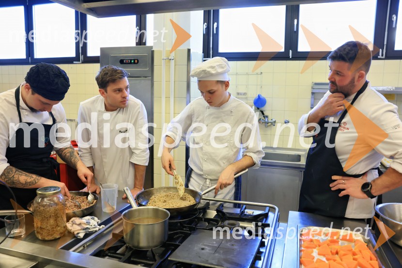Michelinov chef Luka Košir navdušil, Srednja šola za gostinstvo in turizem
