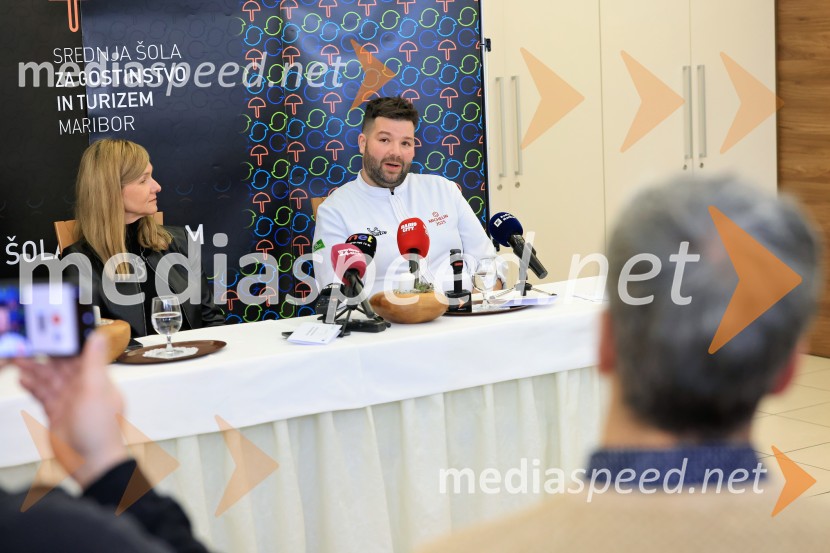 Michelinov chef Luka Košir navdušil, Srednja šola za gostinstvo in turizem