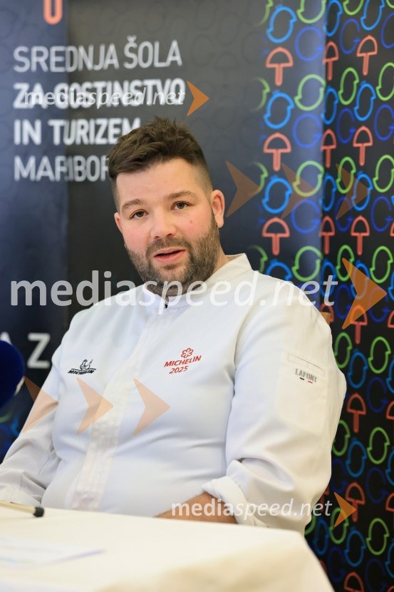 Michelinov chef Luka Košir navdušil, Srednja šola za gostinstvo in turizem