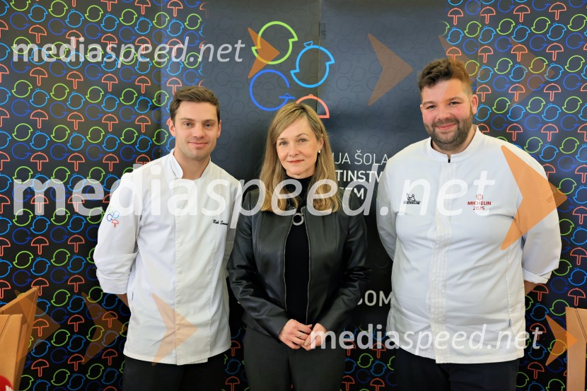 Michelinov chef Luka Košir navdušil, Srednja šola za gostinstvo in turizem