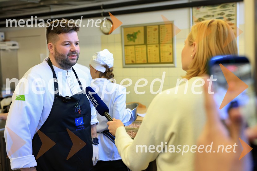 Michelinov chef Luka Košir navdušil, Srednja šola za gostinstvo in turizem