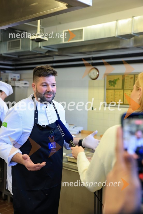 Michelinov chef Luka Košir navdušil, Srednja šola za gostinstvo in turizem