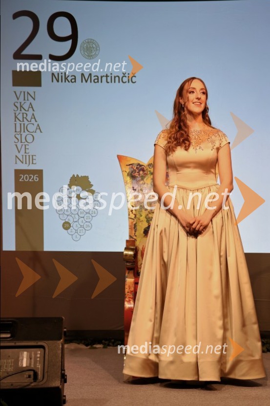 29. Vinska kraljica Slovenije 2026 je Nika Martinčič