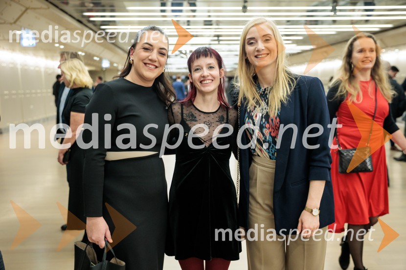 mag. Staša Velcl, Krka; mag. Rebeka Kropivšek Leskovar,  razvojna inženirka, Interblock;  ... Eva Pirc je inženirka leta 2025, slavnostna razglasitev