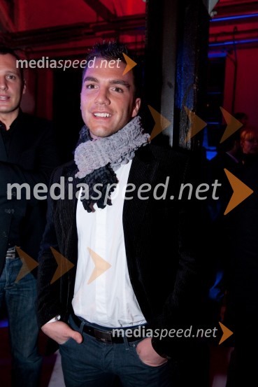 Mišo Stevanovič, vodja lokala Glamour CafeNina Šušnjara, modna revija