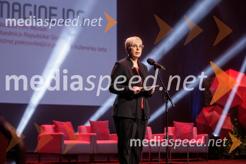 dr. Nataša Pirc Musar, predsednica Republike SlovenijeEva Pirc je inženirka leta 2025, slavnostna razglasitev
