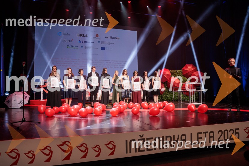 Eva Pirc je inženirka leta 2025, slavnostna razglasitev