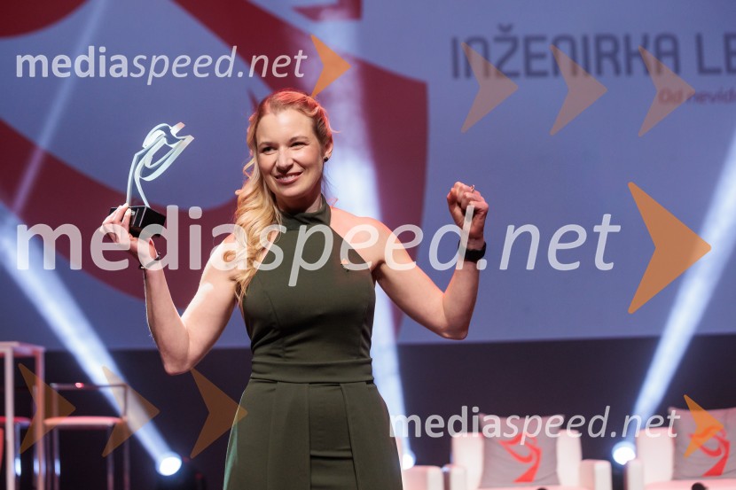 dr. Eva Pirc, razvojna inženirka, DewesoftEva Pirc je inženirka leta 2025, slavnostna razglasitev