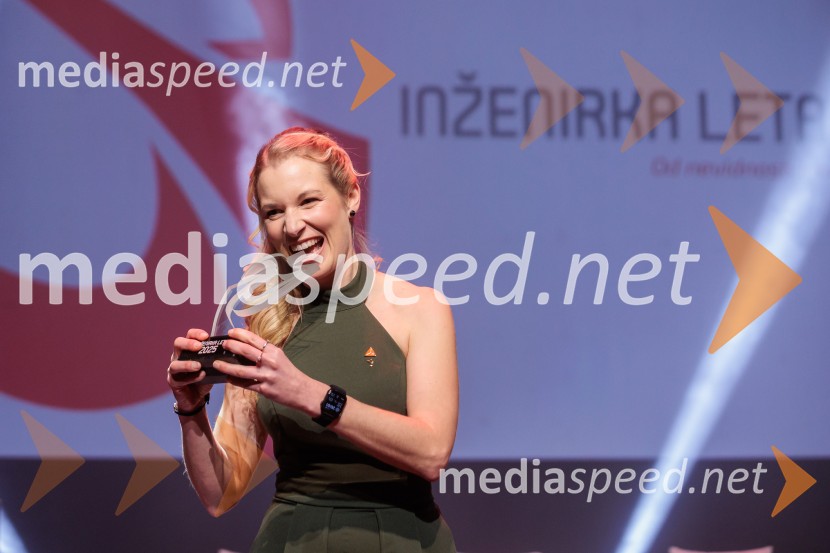 dr. Eva Pirc, razvojna inženirka, DewesoftEva Pirc je inženirka leta 2025, slavnostna razglasitev