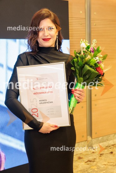 Eva Pirc je inženirka leta 2025, slavnostna razglasitev