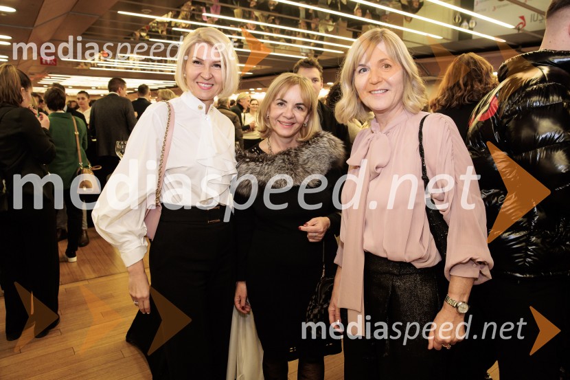  Tanja Skaza, direktorica, Inštitut Skaza in solastnica Plastika Skaza d.o.o.;  Zvezdana Lubej,  direktorica, družba Proficio d.o.o. in Profiles International Slovenia;  Medeja Lončar, direktorica Siemens Slovenija ter pobudnica izbora Inženirka letaEva Pirc je inženirka leta 2025, slavnostna razglasitev