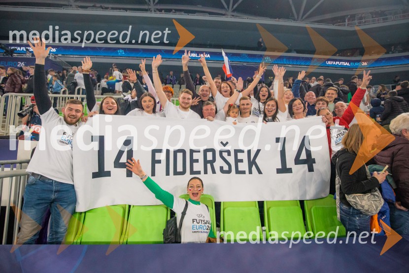 Futsal EURO 2026, Slovenija - Španija, spektakel futsala