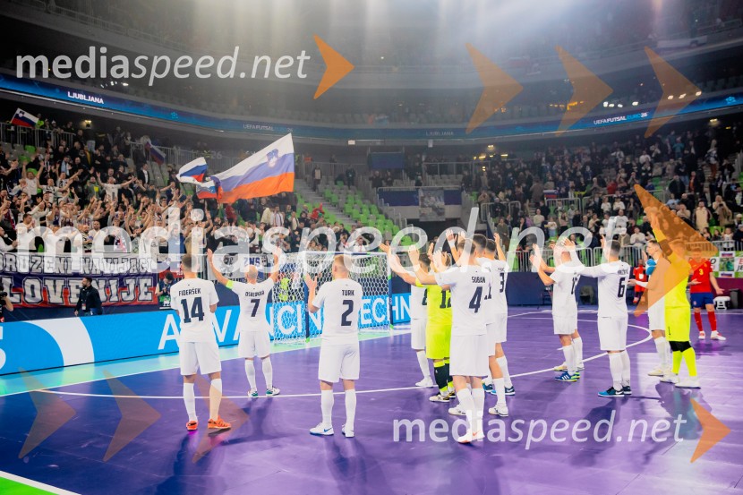Futsal EURO 2026, Slovenija - Španija, spektakel futsala