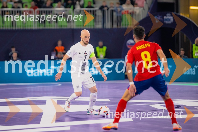 Futsal EURO 2026, Slovenija - Španija, spektakel futsala