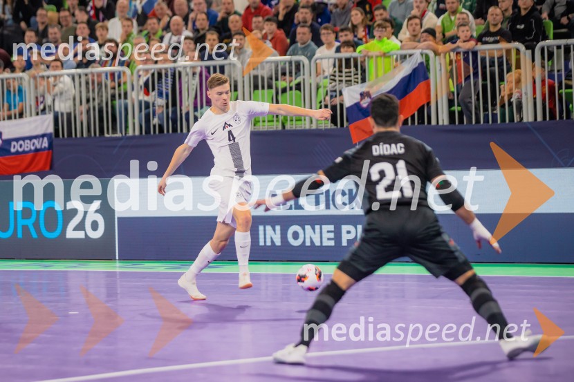 Futsal EURO 2026, Slovenija - Španija, spektakel futsala