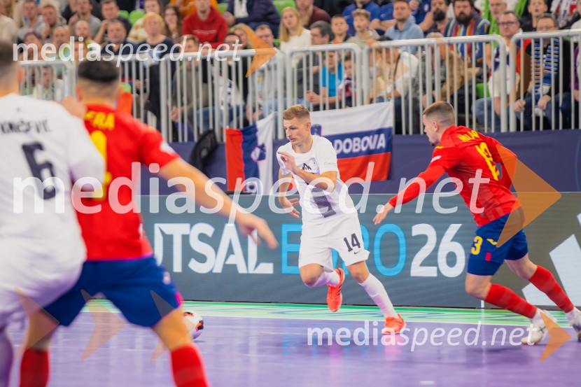 Futsal EURO 2026, Slovenija - Španija, spektakel futsala