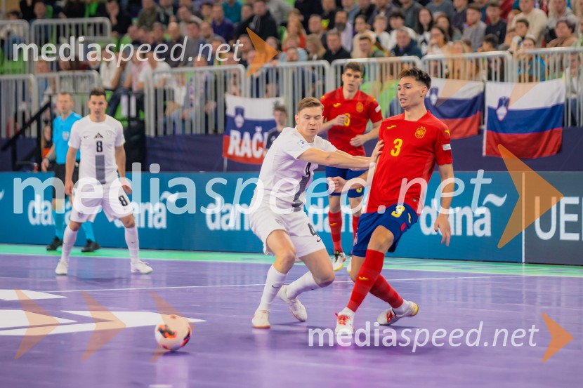 Futsal EURO 2026, Slovenija - Španija, spektakel futsala
