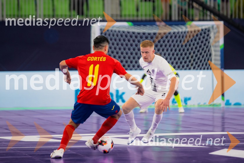 Futsal EURO 2026, Slovenija - Španija, spektakel futsala