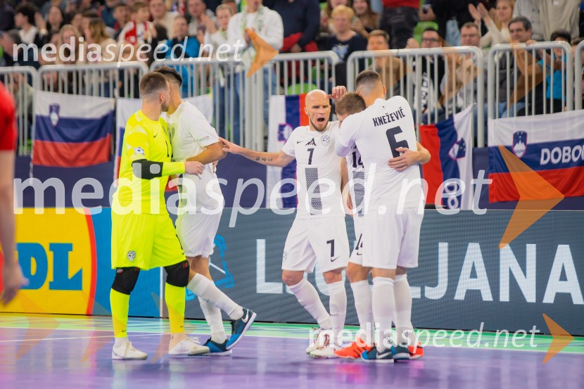 Futsal EURO 2026, Slovenija - Španija, spektakel futsala