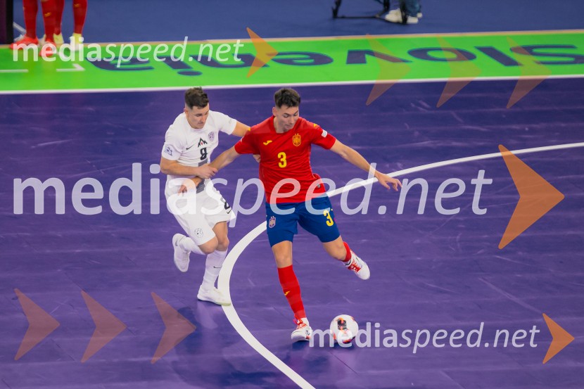 Futsal EURO 2026, Slovenija - Španija, spektakel futsala