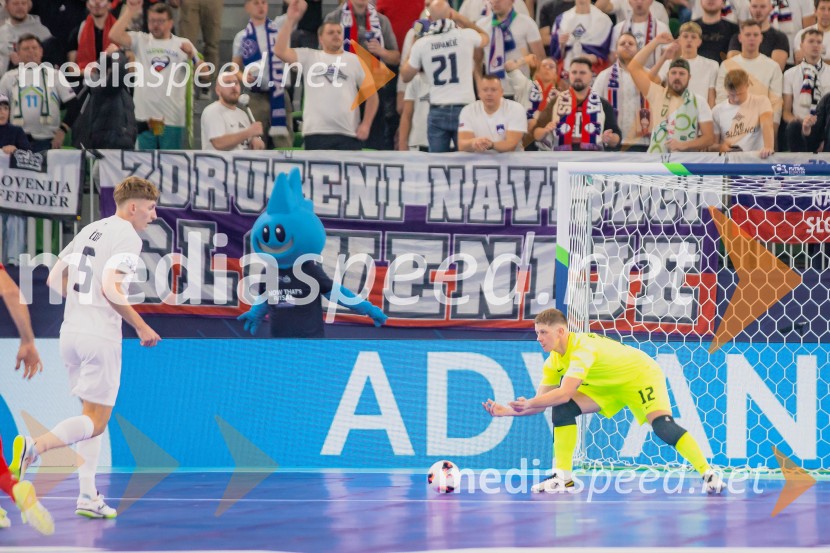 Futsal EURO 2026, Slovenija - Španija, spektakel futsala