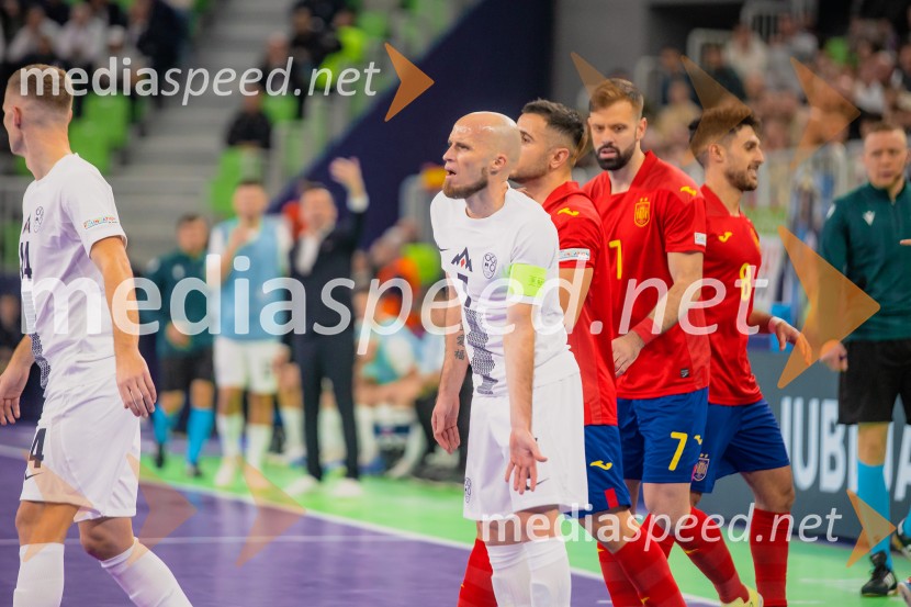 Futsal EURO 2026, Slovenija - Španija, spektakel futsala