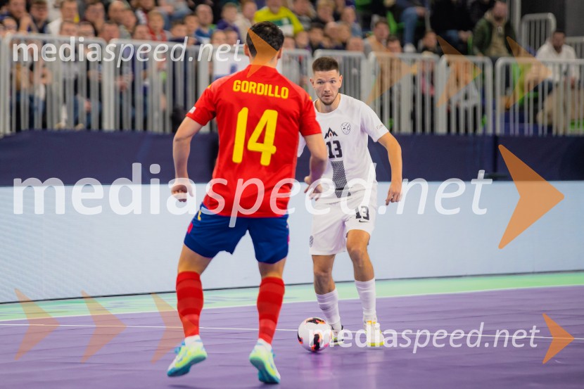 Futsal EURO 2026, Slovenija - Španija, spektakel futsala