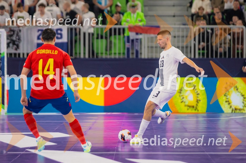 Futsal EURO 2026, Slovenija - Španija, spektakel futsala