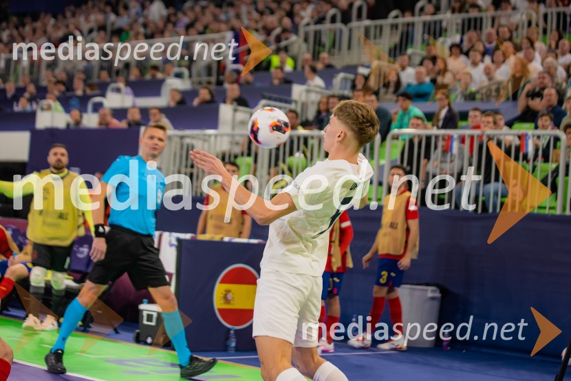 Futsal EURO 2026, Slovenija - Španija, spektakel futsala