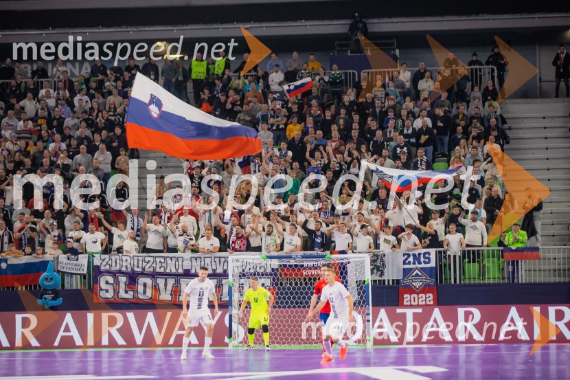 Futsal EURO 2026, Slovenija - Španija, spektakel futsala