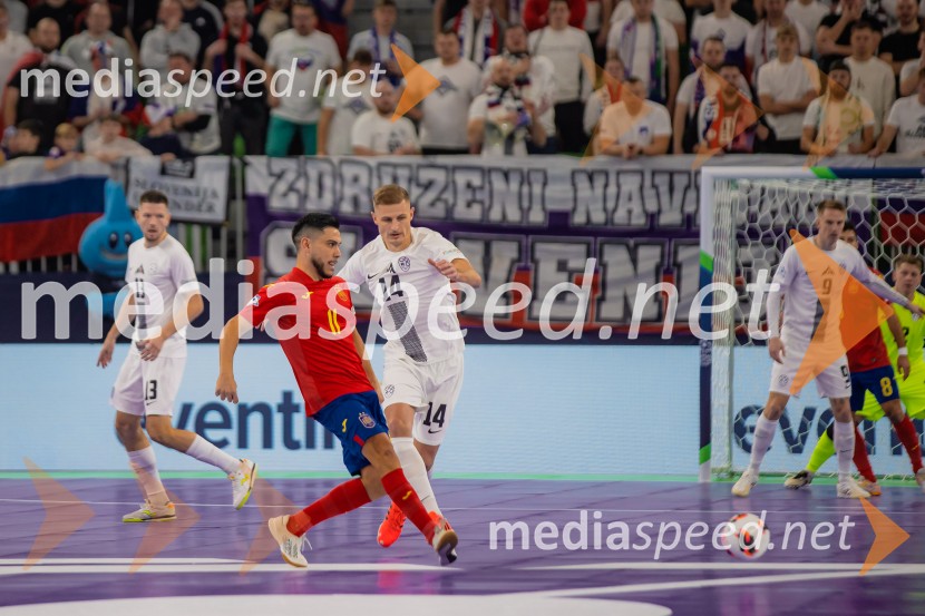 Futsal EURO 2026, Slovenija - Španija, spektakel futsala
