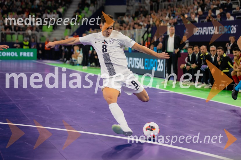 Futsal EURO 2026, Slovenija - Španija, spektakel futsala