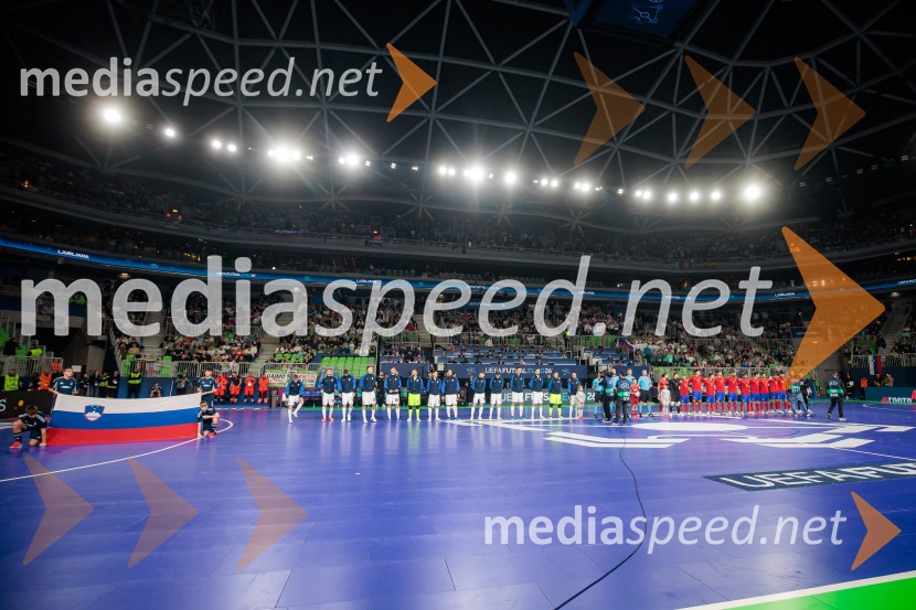 Futsal EURO 2026, Slovenija - Španija, spektakel futsala