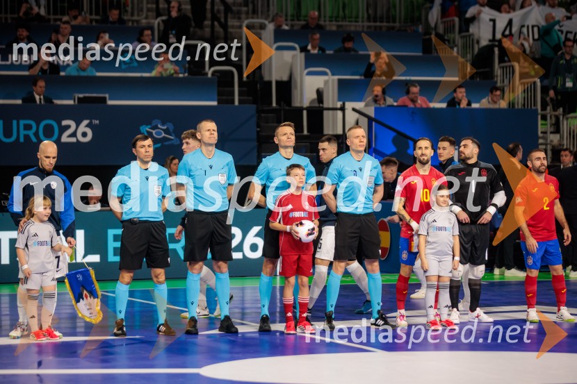 Futsal EURO 2026, Slovenija - Španija, spektakel futsala