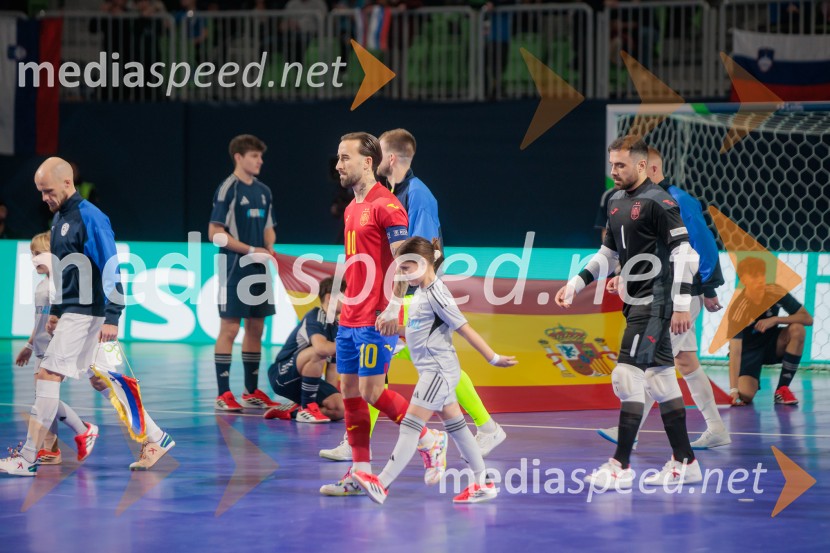 Futsal EURO 2026, Slovenija - Španija, spektakel futsala