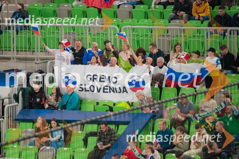 Futsal EURO 2026, Slovenija - Španija, spektakel futsala