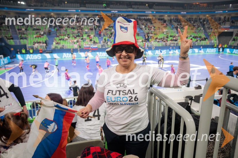 Futsal EURO 2026, Slovenija - Španija, spektakel futsala